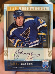 2006-07 Upper Deck Be a Player BAP Signatures Jamal Mayers #JM Auto